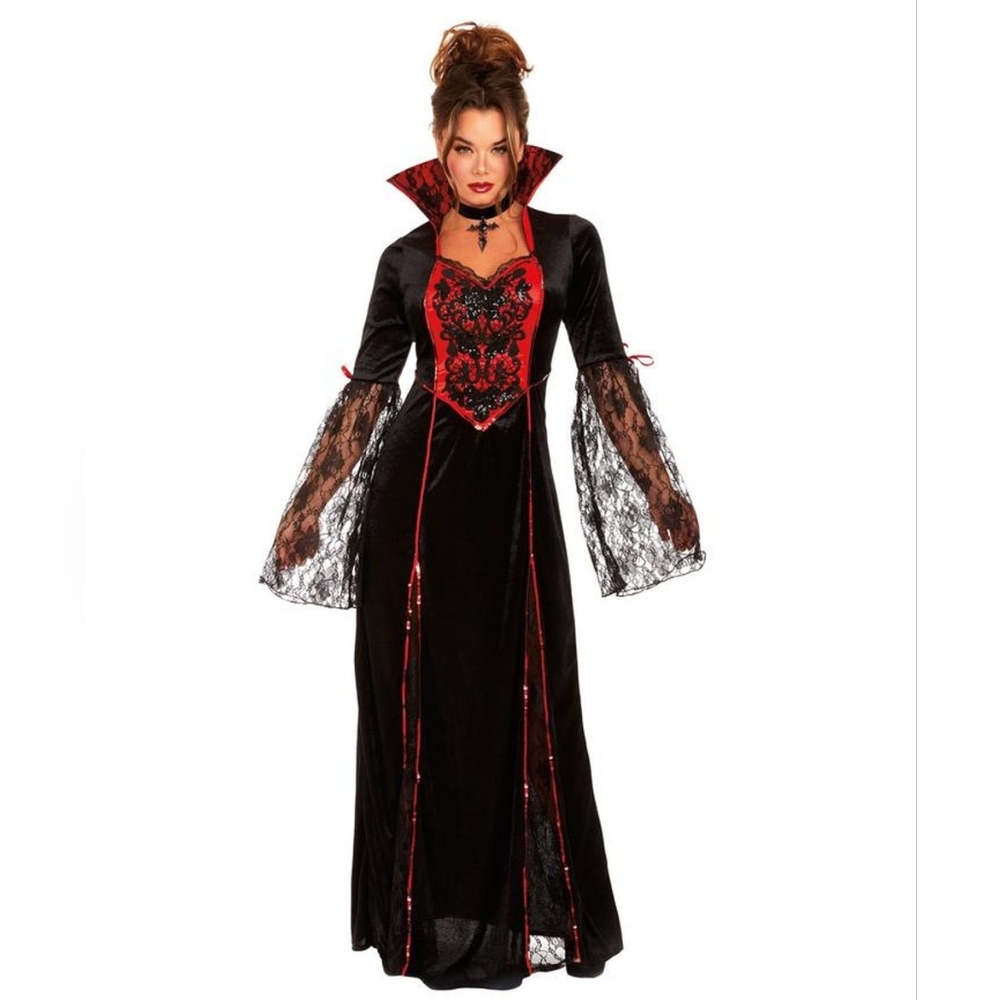 NEW Dream Girl Vampira Sexy Vampire Womens Halloween Costume Small